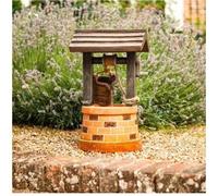 Smart Solar Powered Wishing Well Fountain Garden Water Feature 1170534