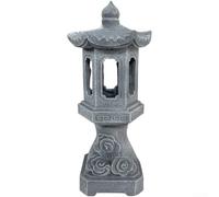 Solar Powered Pagoda lamp, Garden lamp, for Zen for Spire lamp, Suitable for courtyards(B)