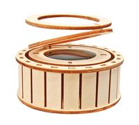 Solar-Powered Physics Experiment With Rotating Double Rings STEM Classroom Teaching Tool For Kids Science Education Solar Rotary Double Rings Model Toy Kids Experiment