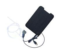 Solar Powered Pond Aerator - Silent Pond Oxygen Pump - Small Aquarium Oxygenator | for Hobbyists Keepers Growers Gardeners Decorators Backyard Garden Park Summer Camping Fishing