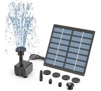 Solar Powered Pond Pump | Portable Solar Powered Fountain Pump for Swimming Pool | for Patio Yard Backyard Park Swimming Pool Aquarium Fish Pond