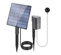 Solar Powered Pond Ventilation Pump - Solar Pond Ventilation Pump | Air Born Pump for Fish Pond Aquarium Outdoor Garden Water Fountain Oxygen