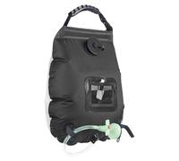 Solar-Powered Portable Shower Bag - 5 Gallon 20L Outdoor Heated Camping Water Pouch | Switchable Head Detachable Hose for Hiking Travel Beach 47x51cm