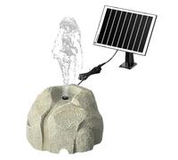 Solar Powered Quiet Decoration Bird Bath Fountain for the Garden | For Yard, Swimming Pool, Backyard, Courtyard, Park, Garden, Holiday Home, Pond and Patio