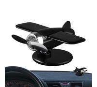 Solar Powered Rotate Airplane - Solar Energy Plane Car Dashboard Decor - Sun Operated Car Interior Decoration Accessories for Dashboard Display