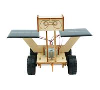 Solar Powered STEM Robot Car Kit - Wooden Science Experiment Toy, DIY Building and Engineering Learning Set, Hands On Educational Activity Kit | For Kids Teens Boys Elementary School Homeschool Birthd
