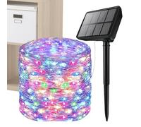 Solar Powered String Lights - Star Solar Power String Lights Outdoor,Ambient Lighting Christmas Decorations for Garden Fence Patio Yard Camping Halloween Party