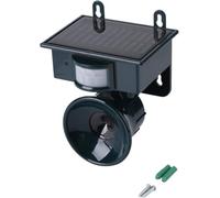 Solar Powered Ultrasonic Animal Repeller, Waterproof Outdoor Pest Control with Motion Sensor, Humane Sound Waves for Cats, Dogs, Mice, Birds & Rodents