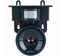 Solar-Powered Ultrasonic Bird Repeller, Animal Deterrent With Infrared Motion Sensor, Weatherproof Design For Farms, Gardens, And Airports