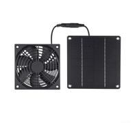Solar Powered Ventilation Fan 15cm for Pet House
