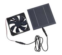 Solar Powered Ventilation Fan Set with Compact Panel