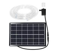 Solar Powered Water Fountain | Adjustable Small Solar Powered Decoration,Bird Water Fountain | for Outdoor Patio Yard Backyard Deck Pool Ponds Birds Fish Flower Planter Home