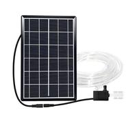 Solar Powered Water Fountain | Solar Powered Adjustable Silent Small Decor | Outdoor Water Fountain | for Outdoor Patio Yard Backyard Deck Pool Ponds Birds Fish Flower Planter Home