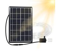 Solar Powered Water Fountain - Solar Powered Small Adjustable Decoration | Water Fountain Pump | for Garden Patio Yard Backyard Deck Pool Ponds Birds Fish Flower Planter Home