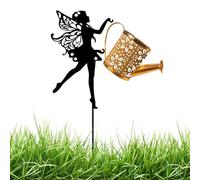 Solar Powered Watering Can Lights - Metal Art LED Waterproof Rust Proof | Decorative Solar Kettle Lights For Outdoor - For Lawn, Patio, Porch, Path, Balcony, Party Vacanc