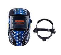 Solar Powered Welding Helmet Auto Darkening Large View Welding Helmet for Mig Tig Arc Welder Mask