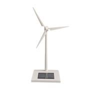 Solar Powered Windmill DIY Windmill Science Teaching Desk Model Energy Conversion Experiment Educational Farm Windmill Toy Suitable for Kids School Pr, L