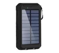 Solar Powerr Bank - 20000mAh Fast Charging Battery, Wireless Outdoor Charger | Portable USB Charging Device with Built-in Flashlight, Rugged Solar Panel for Camping Hiking Emergencyy Travel Use