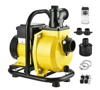 Solar Pump 900W, DC 48V/60V/72V Pond Water Circulation System with Remote Control for Rural Drainage and Aquaculture Farms Garden