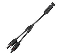 Solar PV Connectors Y3 Parallel Connector Practical Solar Branch Adapter Solars Panel Cables Distributor In-line Socket 1000V 30A PV Connectors(RBAB)