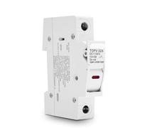 Solar PV Fuse Holder DC 1000V PV 10A/15A/30A High Voltage For Solar Protection 1Pcs(25A fuse)