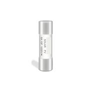 Solar PV Fuse Holder DC 1000V PV Fuses 10A/15A/30A High Voltage For Solar Protection 1Pcs(20A fuse)