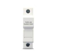 Solar PV Fuse Holder DC 1000V PV High Voltage 6A 10A 15A 20A 25A 30A 1Pcs(5pcs,6A fuse only)