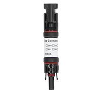 Solar Pv Holder Ppo Brass Photovoltaic Connector with Self Locking System Dc 1000v 5a for Extreme Weather Term Stable Transmission (30A)