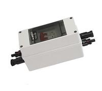 Solar PV Isolator Switch DC 500V Mini Circuit Breaker IP65 Waterproof Distribution Box for Home (63A)