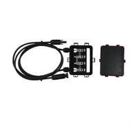 Solar PV Junction Box 180-300W DC 1000V IP65 Waterproof | Plastic+metal Build, IP65 Waterproof, Overcurrent/surge Protection, Easy Install For Double-sided Panels