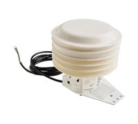 Solar Radiation Protection Weather Station Shutter Box ABS Temperature Humidity Sensor Housing For Meteorological Monitoring Environmental (Temp&hum)