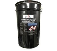 Solar Reflective Roof Coating Paint Aluminium Silver 25 Litre Njl Direct
