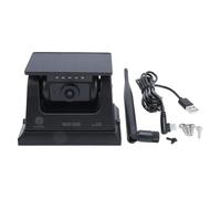 Solar Reverse Camera Magnetic Backup Camera Rear View Camera 1080P HD Night Vision 140° Wide Angle for Truck Car Trailer