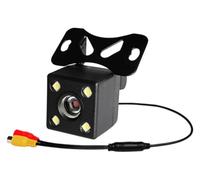solar reversing wireless For Vision Backup Auto Parking Reverse IP68 Waterproof 170° Wide Angle HD Color Image Car Reversing Camera Rear View 12(4 LED-1)