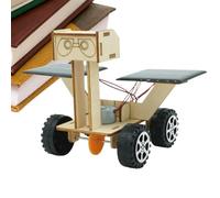 Solar Robot Kit - Wood, Robot Building Toys Electric Motor | Science Project STEM Learning, Educational DIY Car Model For Kids, Teens, Classroom, Homeschool, Beginners