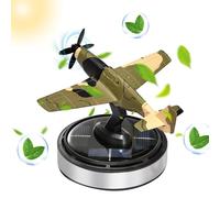 Solar Rotary Air Freshener for Car, Solar Energy Car Purifier,Solar Rotating Airplane Design Car Air Fresheners | Aromatherapy Oil Diffuser