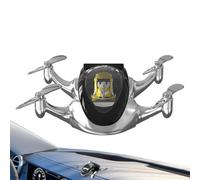 Solar Rotary Car Air Freshener, Solar Car Air Freshener - Rotating Air Freshener for Helicopter Car - Car Perfume Decoration, Car Fragrance Ornament, May