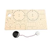 Solar Rotary Double Rings Model Kits Educational Toy STEM Physics Teaching Aid Science For Classroom Home Use Solar Rotary Double Rings Model Kids Experiment