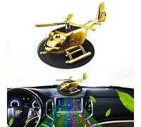 Solar Rotating Helicopter Aromatherapy - Solar Rotary Helicopter Zinc Alloy Aromatherapy Car Air Freshener,Car Perfume Diffuser Ornament for Vehicles Fragrance Tumotsit