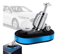 Solar Scent Decoration for Car - Rotating Motion Scent, Seat Type Console Holder & Odor Remover, Auto Energy Conversion Base, and Metal Finish