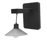 Solar Sconce Light Outdoor Cordless LED Lamp for Porch Deck Fence Yard Modern Energy Saving Design, Rechargeable Battery, Button Control, with Warm Light, IP54 for Snow, Ice