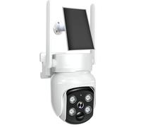 Solar Security Camera Outdoor Wireless,4MP 2K+ CCTV Camera,2.4/5.8GHz WiFi Cameras House Security Battery and Solar Panel Powered,SD/Cloud Storage,2-Way Audio, Color Night Vision, 24/7 Recording