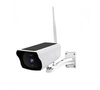 Solar Security Camera Outdoor with Panel & Battery, 2MP HD Color Night Vision, PIR Motion Detection, 2-Way Audio, Wireless WiFi, IP65 Weatherproof(No Battery Add 32G)