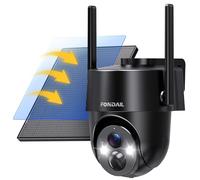 Solar Security Cameras Wireless Outdoor, 2K 360° View WiFi 3MP Security Cam