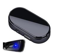 Solar Security Light - Powered Fake Car Alarm | Alarm Box With Flashing Led, Warning Anti-Theft, USB Charging, Automotive Car Van, LED Flashing Security, Waterproof ABS For Vehicle (Black