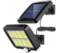 Solar Sensor Split Wall 3 Mode Motion Garden Street Lights Light 160/120/100COB 1Pcs(100COB,1Pcs)