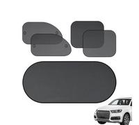 Solar Shade for Car | Solar Curtains for Car | UV Protection Removable Anti-Glare Cooling 5 Pack for Baby Driver Travel Sleeping
