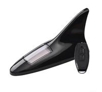 Solar Shark Fin Light LED Strobe Roof Auto for flash Solar Shark(black)