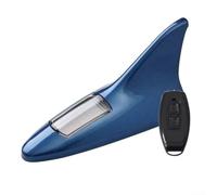 Solar Shark Fin Light LED Strobe Roof Auto for flash Solar Shark(Blue)