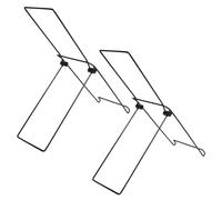 Solar Shelf - 2 Pack Mounting Brackets, Mobile Steel Shelf, Foldable Solar Panel Bracket, Outdoor Bracket, Portable Metal Roof Rack, Pole Mounted System for